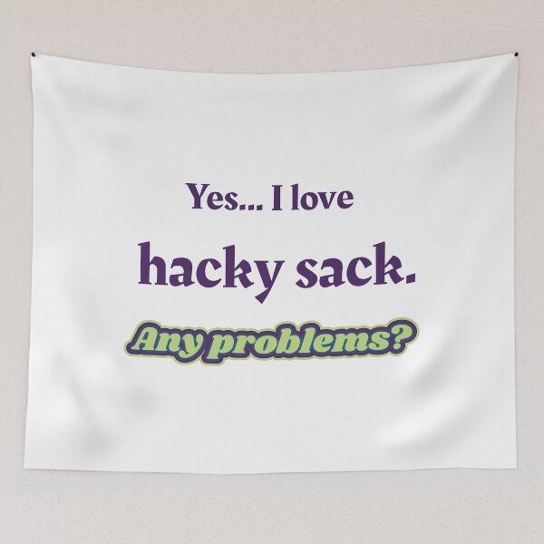 Item preview, I love Hacky Sack designed and sold by cooldesignsalot.