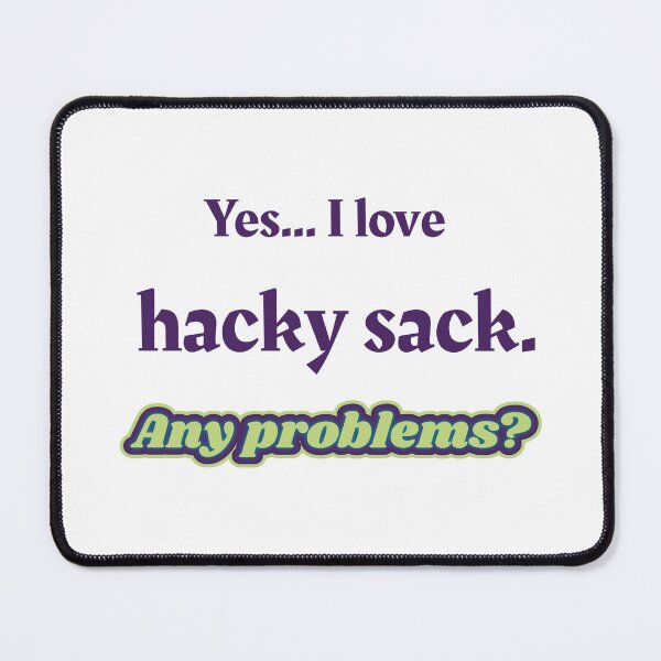 Item preview, I love Hacky Sack designed and sold by cooldesignsalot.