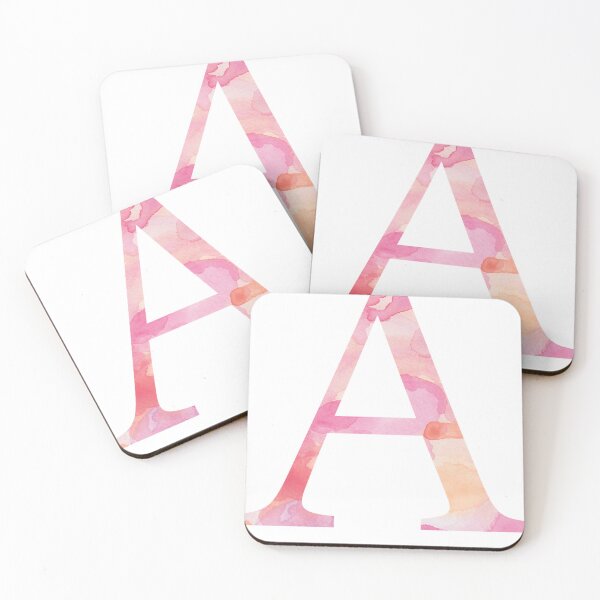 Item preview, Alpha Pink Watercolor Letter  designed and sold by dahmsphvolivaz.