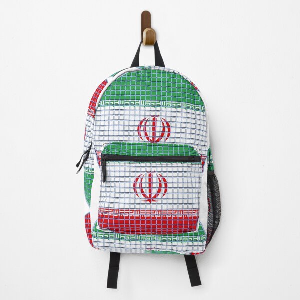 Item preview, Iran Flag Rounded - Squares Pixel designed and sold by MoonElite.