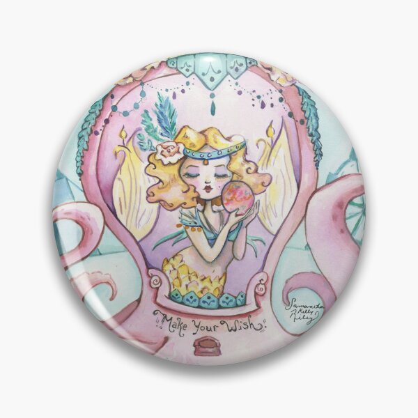 Item preview, Vintage Carnival- Fortune Teller Mermaid designed and sold by Samantha Riley.