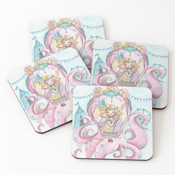 Item preview, Vintage Carnival- Fortune Teller Mermaid designed and sold by Samantha Riley.