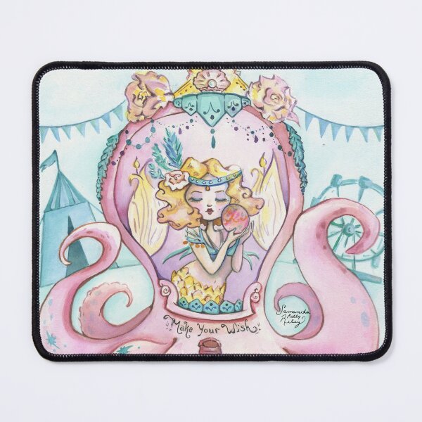 Item preview, Vintage Carnival- Fortune Teller Mermaid designed and sold by Samantha Riley.