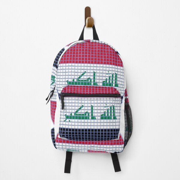 Item preview, Iraq Flag Rounded - Squares Pixel  designed and sold by MoonElite.