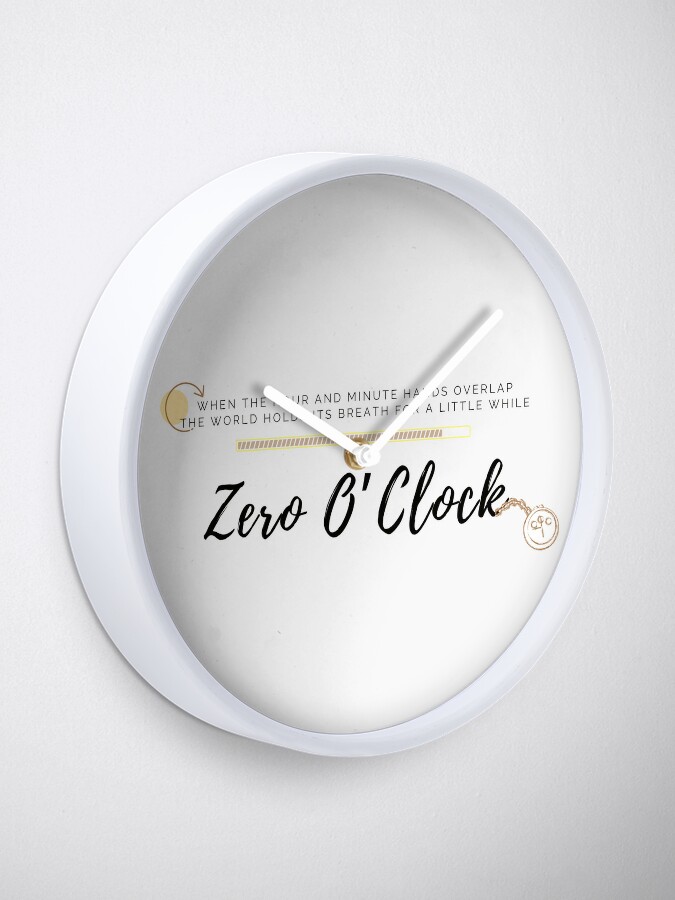 BTS Zero O'clock Lyrics Beautiful Quote Wall Art 