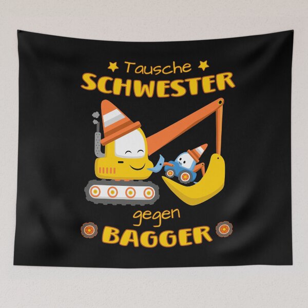 Item preview, Trade sister for excavator designed and sold by Shirt-Designs.