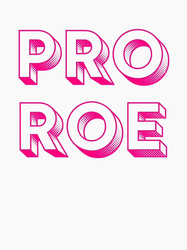 Aperçu 6 sur 6. Sweat à capuche épais avec l'œuvre Pro Roe Sticker créée et vendue par ClareLittel.