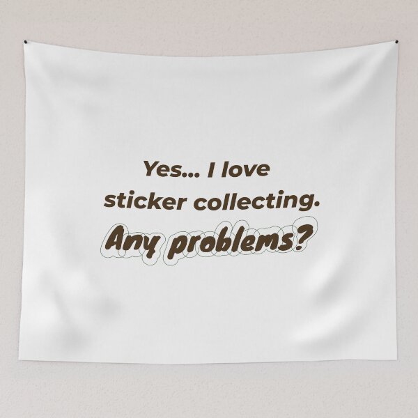 Item preview, I love Sticker Collecting designed and sold by cooldesignsalot.