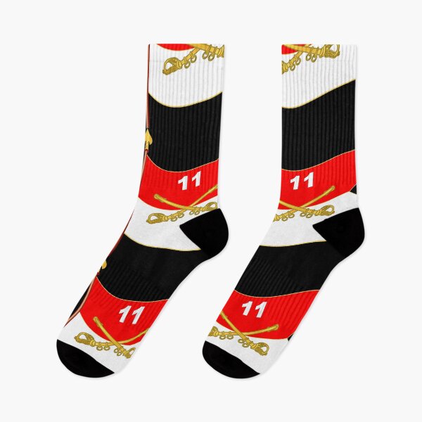 Item preview, Army - 11th Armored Cavalry Regiment Guidon w staff Waving designed and sold by Military Insignia Products.