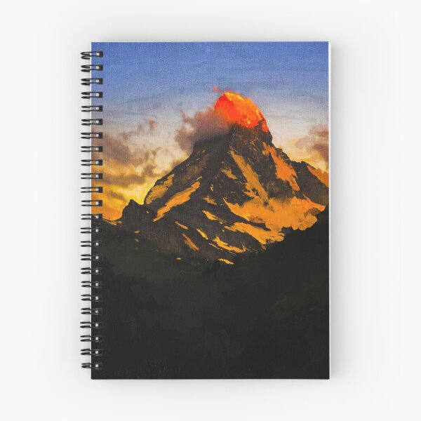 Item preview, Matterhorn Mountain Switzerland Zermatt, Matterhorn Mountain Swiss Alps, Zermatt Townn Matterhorn Oil Paint, Switzerland Highest Peak designed and sold by Paintcorner.