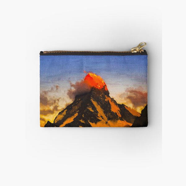 Item preview, Matterhorn Mountain Switzerland Zermatt, Matterhorn Mountain Swiss Alps, Zermatt Townn Matterhorn Oil Paint, Switzerland Highest Peak designed and sold by Paintcorner.