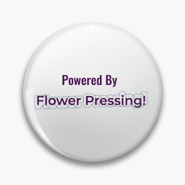 Item preview, Powered By Flower Pressing designed and sold by cooldesignsalot.