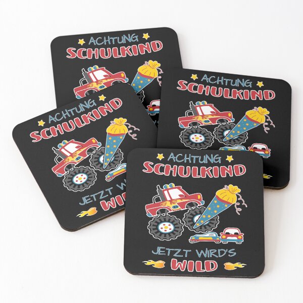 Item preview, School enrollment - Monster Truck school bag school child designed and sold by Shirt-Designs.