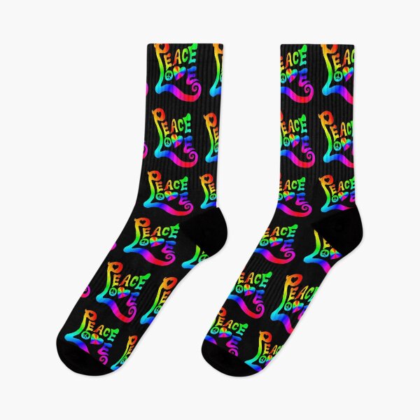 Item preview, Peace Love Rainbow Quote designed and sold by Deborah Camp.