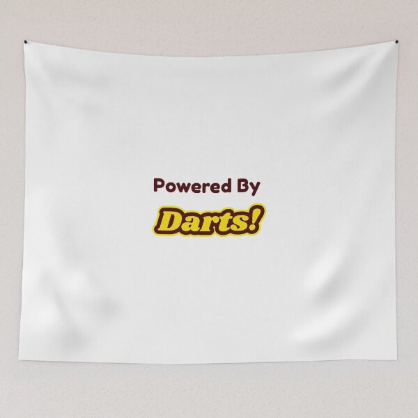 Item preview, Powered By Darts designed and sold by cooldesignsalot.