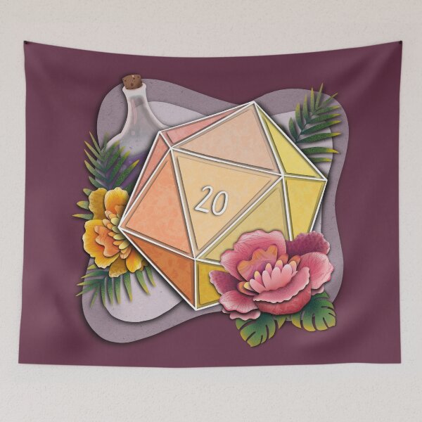 Item preview, Pretty D20 designed and sold by Twisted-Giraffe.