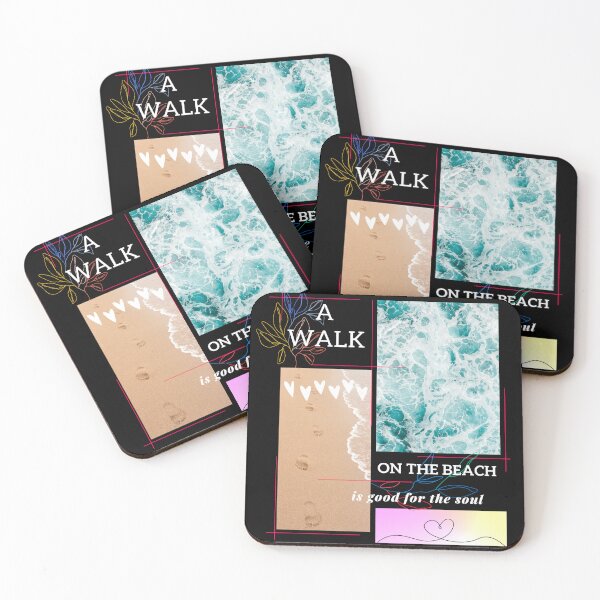 Item preview, A Walk On The Beach Is Good For The Soul designed and sold by Salva-Shop.