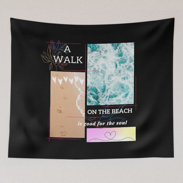 Item preview, A Walk On The Beach Is Good For The Soul designed and sold by Salva-Shop.