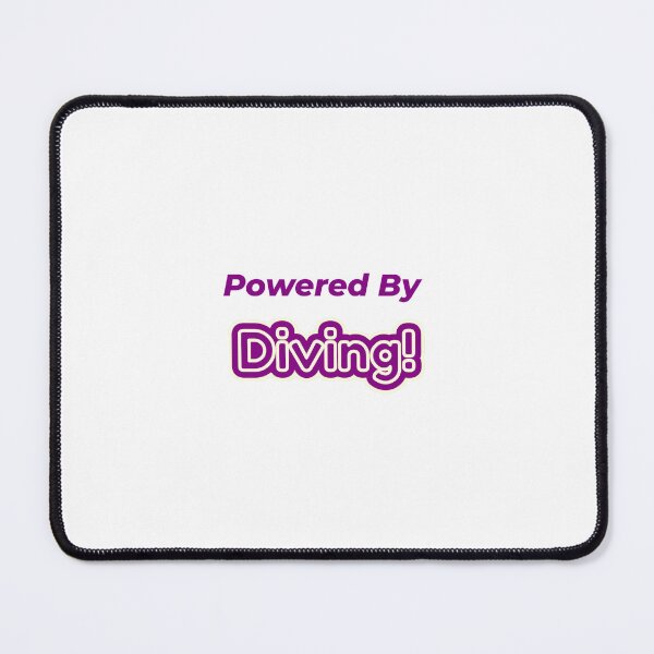 Item preview, Powered By Diving designed and sold by cooldesignsalot.