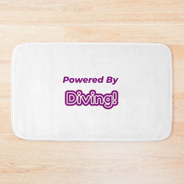 Item preview, Powered By Diving designed and sold by cooldesignsalot.