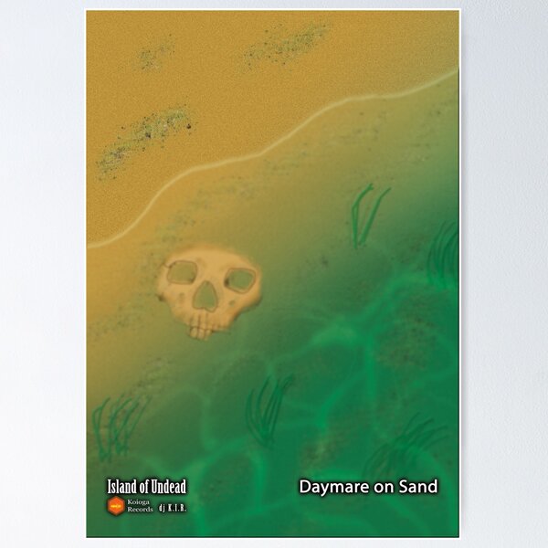 Item preview, Daymare on Sand (Island of Undead) designed and sold by dj-KIR.