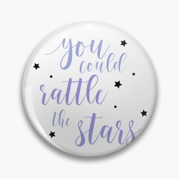 Item preview, You Could Rattle the Stars Sticker designed and sold by sar-reads.