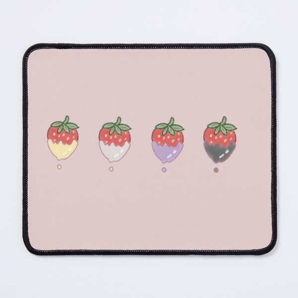 Item preview, Purple, White, Yellow, and Black Candy-Coated Strawberries designed and sold by shahdraws.