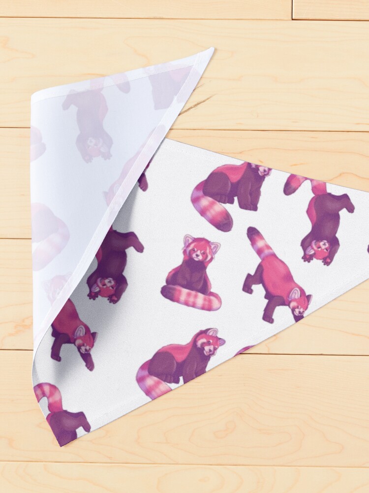 Alternate view of Playful Red Pandas Pet Bandana