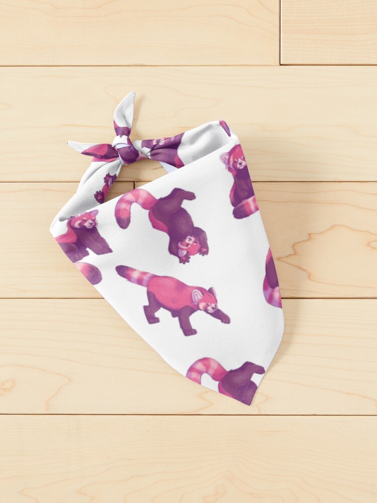 Alternate view of Playful Red Pandas Pet Bandana