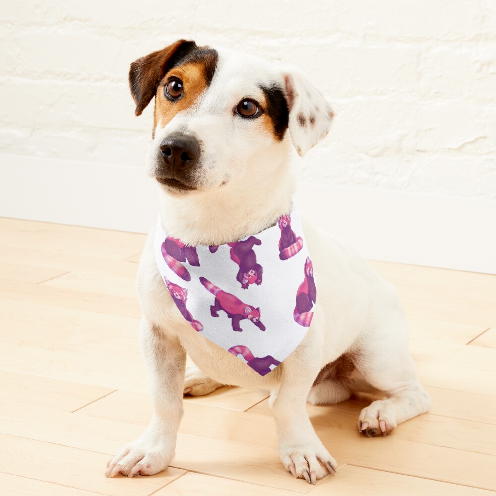 Playful Red Pandas Pet Bandana