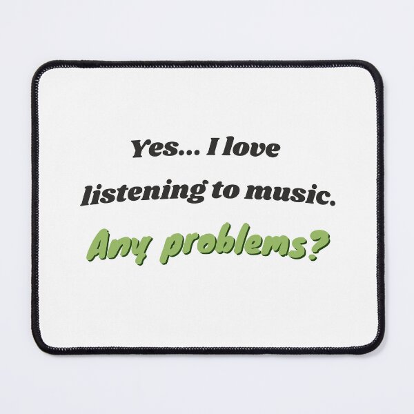 Item preview, I love Listening To Music designed and sold by cooldesignsalot.