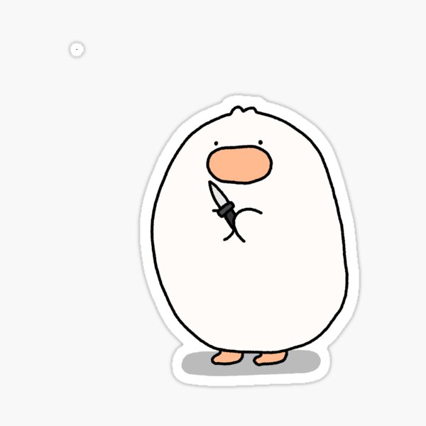 Violent Duck Sticker