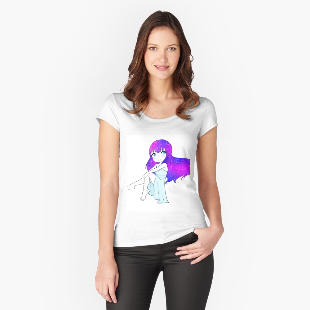 Item preview, Fitted Scoop T-Shirt designed and sold by MintyPistachio.