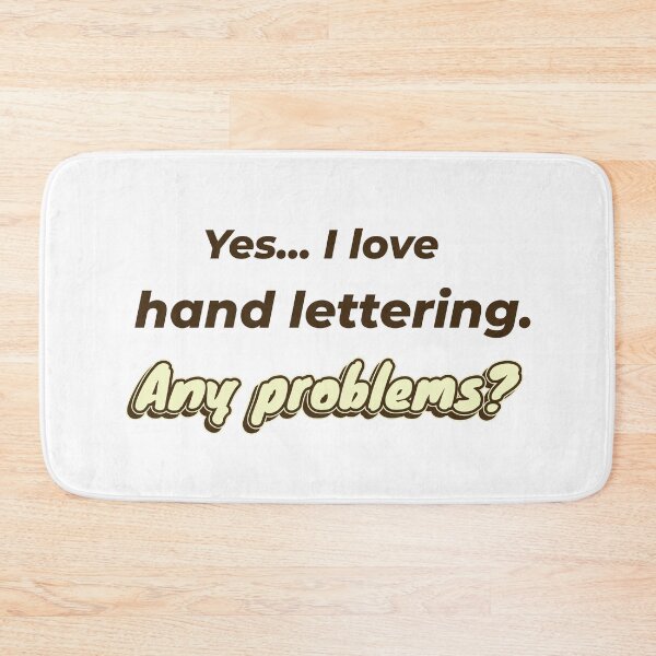 Item preview, I love Hand Lettering designed and sold by cooldesignsalot.