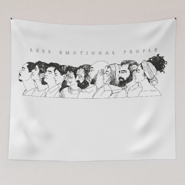 Item preview, less emotional people designed and sold by bilalelamrani.