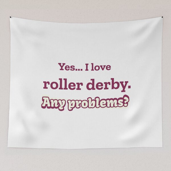 Item preview, I love Roller Derby designed and sold by cooldesignsalot.