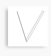 V is for Vendetta Canvas Print