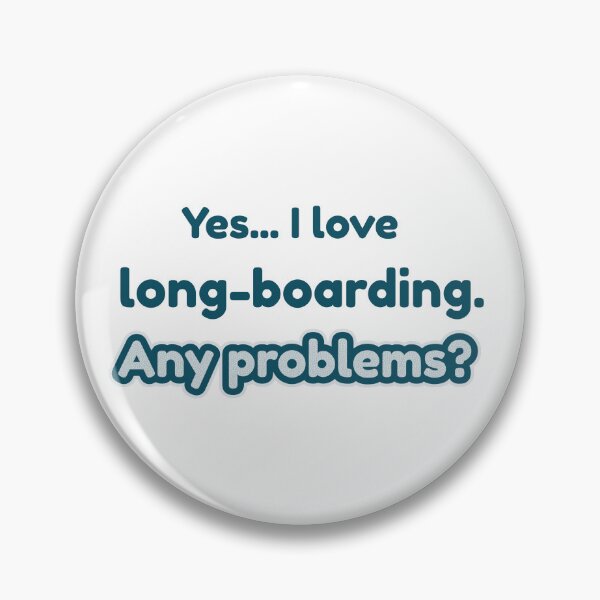 Item preview, I love Long-Boarding designed and sold by cooldesignsalot.