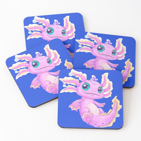 Item preview, Axolotl Art Print designed and sold by BiancaDPetals.