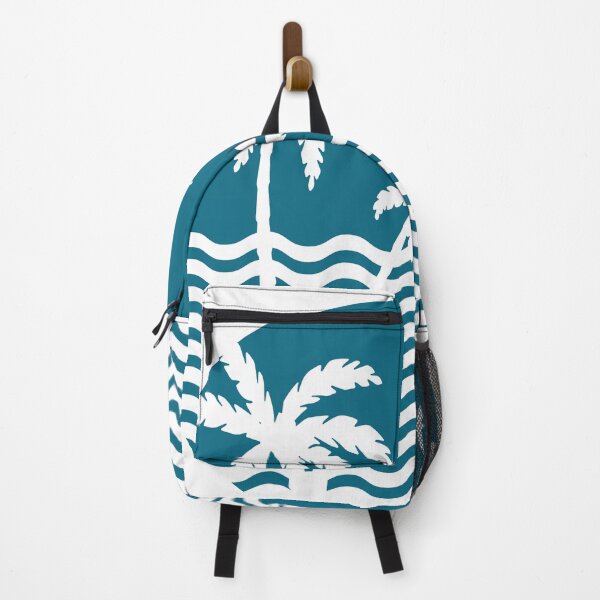 Item preview, beach with palm trees and blue ocean designed and sold by designer-02.