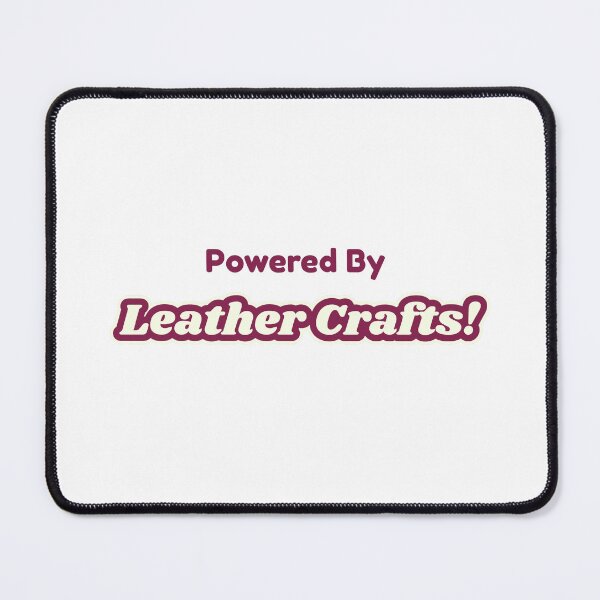 Item preview, Powered By Leather Crafts designed and sold by cooldesignsalot.