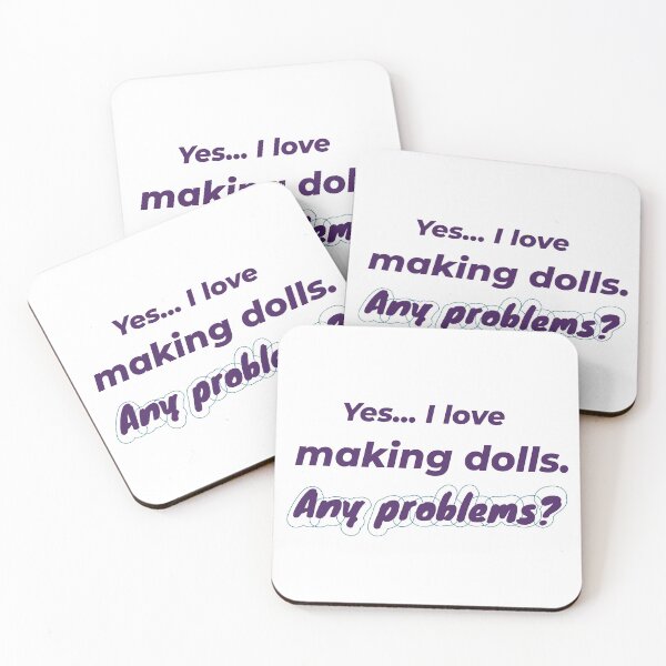 Item preview, I love Making Dolls designed and sold by cooldesignsalot.
