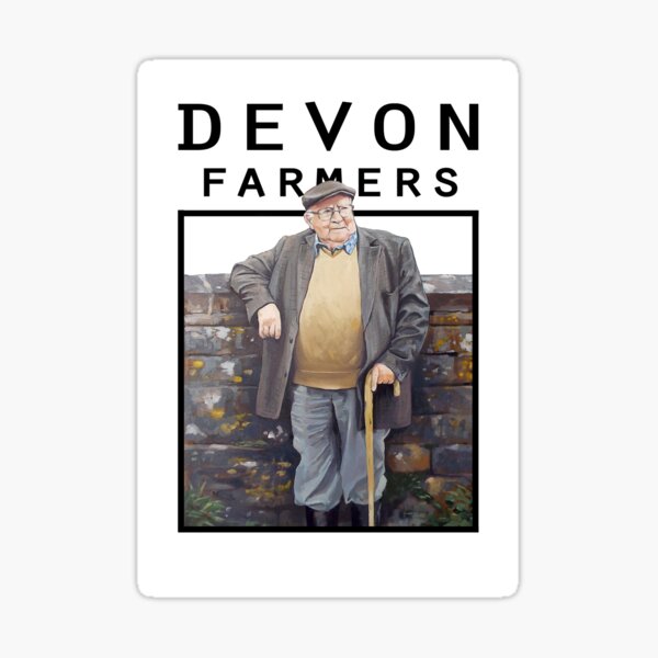 Devon Farmers: Ernie Sticker