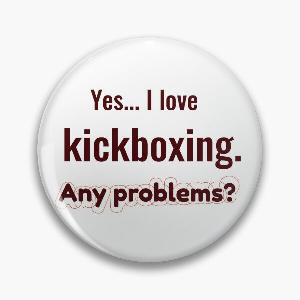 Item preview, I love Kickboxing designed and sold by cooldesignsalot.