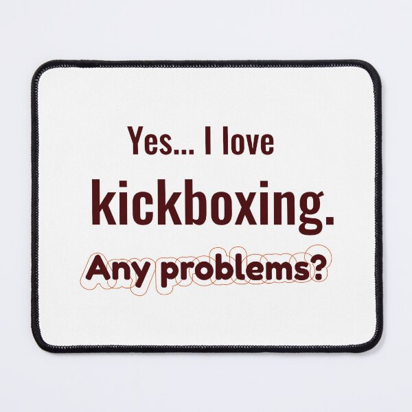 Item preview, I love Kickboxing designed and sold by cooldesignsalot.