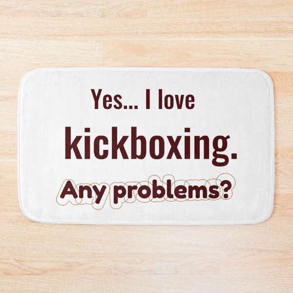 Item preview, I love Kickboxing designed and sold by cooldesignsalot.
