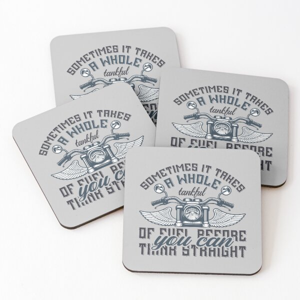 Item preview, It Takes A Whole Tank Of Fuel To Think Straight Motorcycle Design designed and sold by ThisIsMugLife.