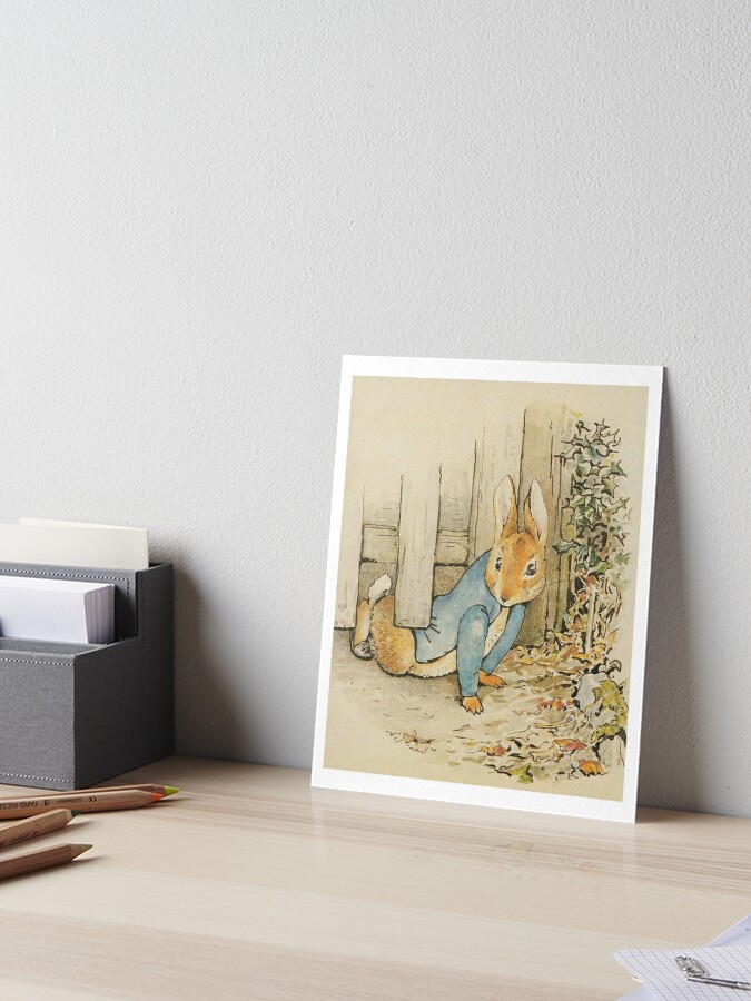 Peter on the Wall by Beatrix Potter | Fine Art Print