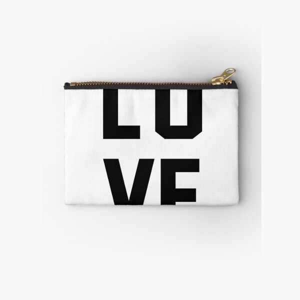 Item preview, Love Black and White Typography designed and sold by hipsterapparel.