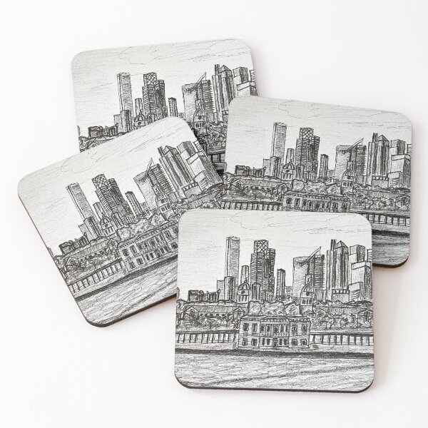 Item preview, Greenwich Park And Canary Wharf Skyline designed and sold by Callum Watson.